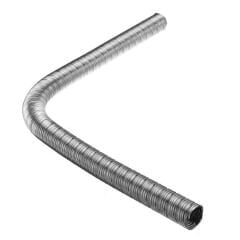 Vebasto Tipi Egzoz Borusu Paslanmaz Krom 1mt