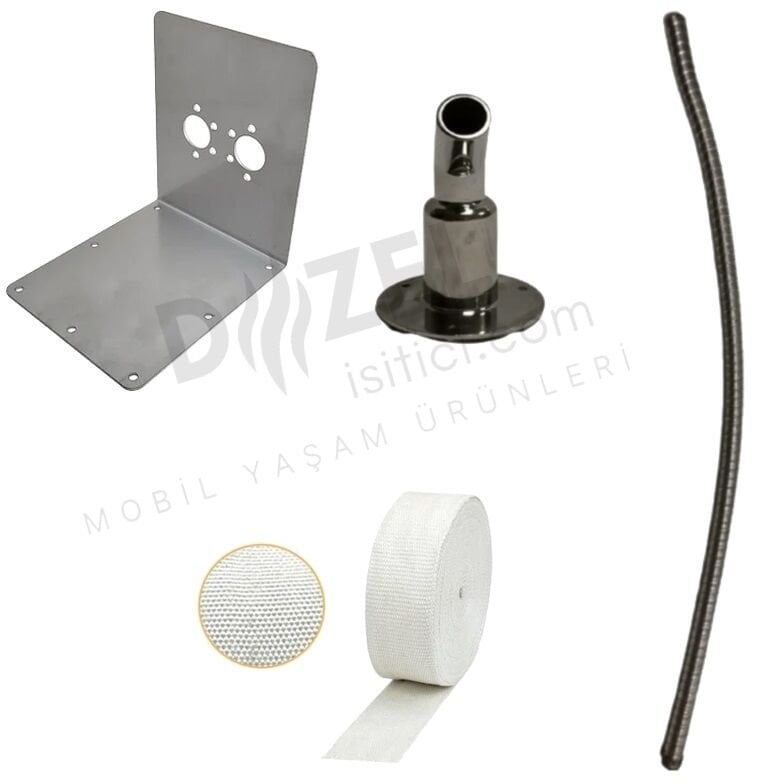 2kw- 5kw Webasto Tipi Dizel Isıtıcılar için Tekne Montajına Uygun Marin Kit