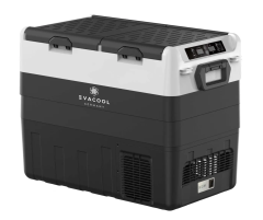 Eva 55AX 12/24 Volt Mobil Araç Buzdolabı 50 Litre Gri