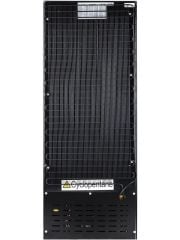 136Lt 12-24V Marin Karavan Kompresörlü Buzdolabı Temperli Cam Kapak Limited Edition Siyah