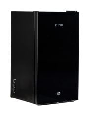 90 Lt 12-24V Marin Karavan Kompresörlü Buzdolabı Temperli Cam Kapak Limited Edition Siyah