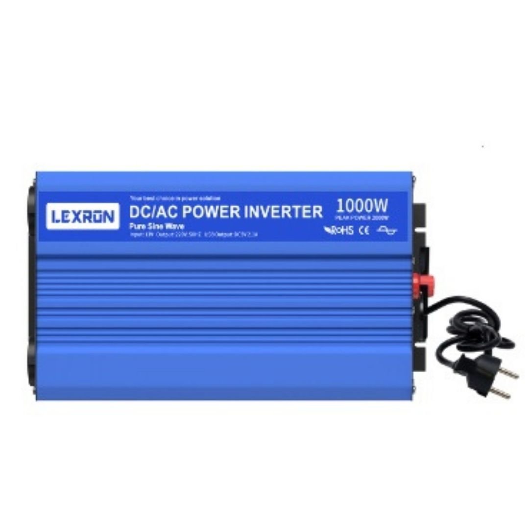 Lexron 1000W Tam Sinüs İnverter (UPS) 12V