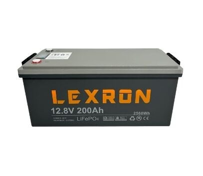 Lexron 200AH 12.8V Lityum Akü