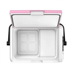 Evacool G20 18 Litre 12/24V Kompresörlü Mobil Araç Buzdolabı Pembe